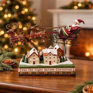 Jim Shore Heartwood Creek - Twas The Night Before Christmas Figurine 4001860